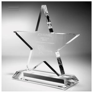 Clear Star Award Acrylic